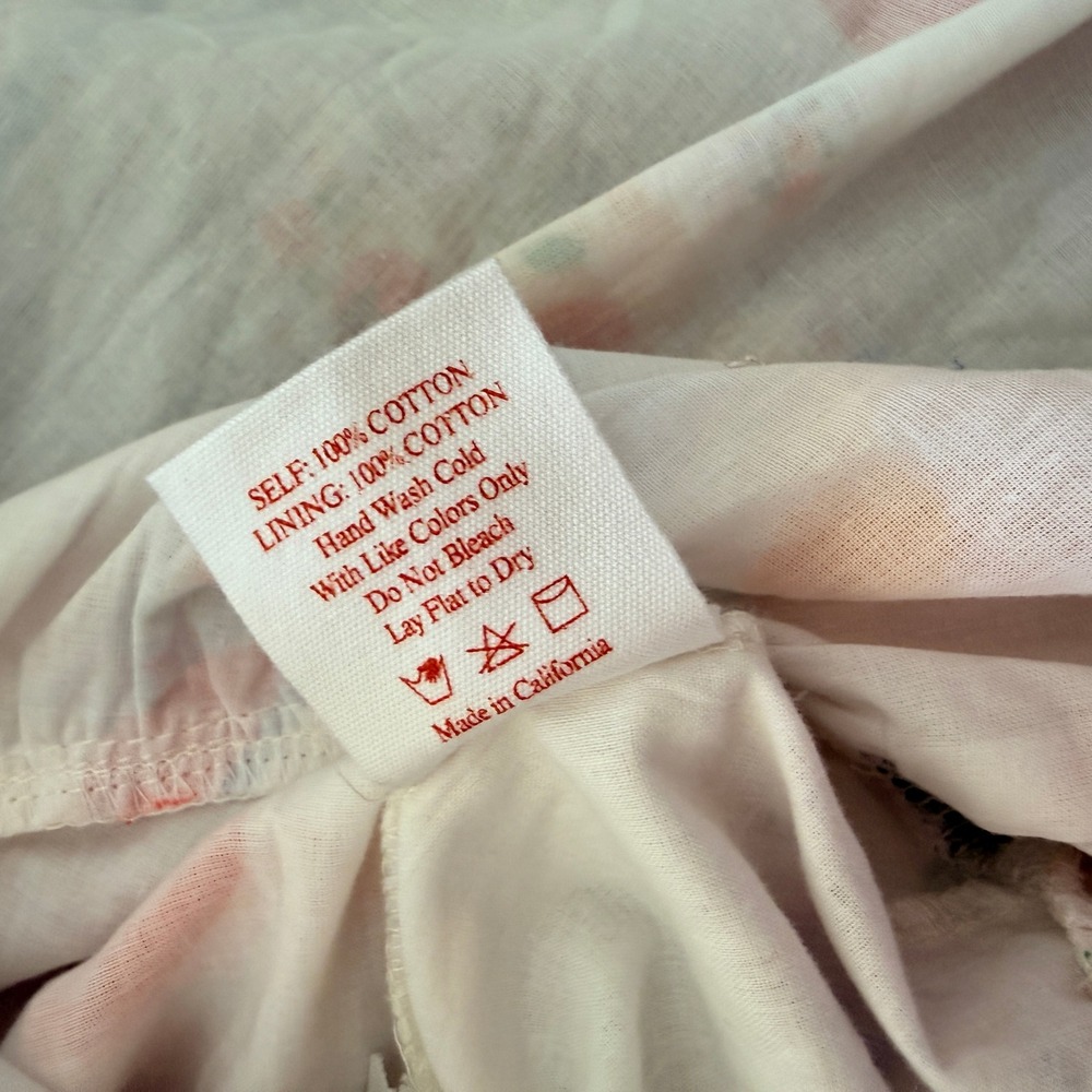Lisa Says Gah Maeve Buon Appetito Midi Skirt, Ivory,XL (New) - Picture 8 of 14